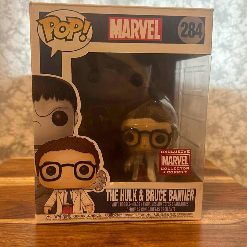 Pop! Marvel 284 The Hulk & Bruce Banner
